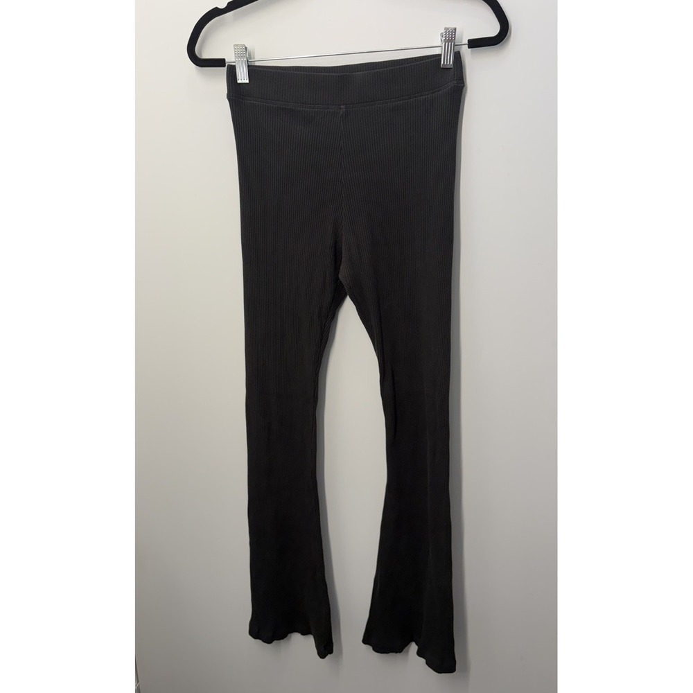 Victoria's Secret PINK Ribbed Flare Leggings Yoga Pants Womens Size Medium